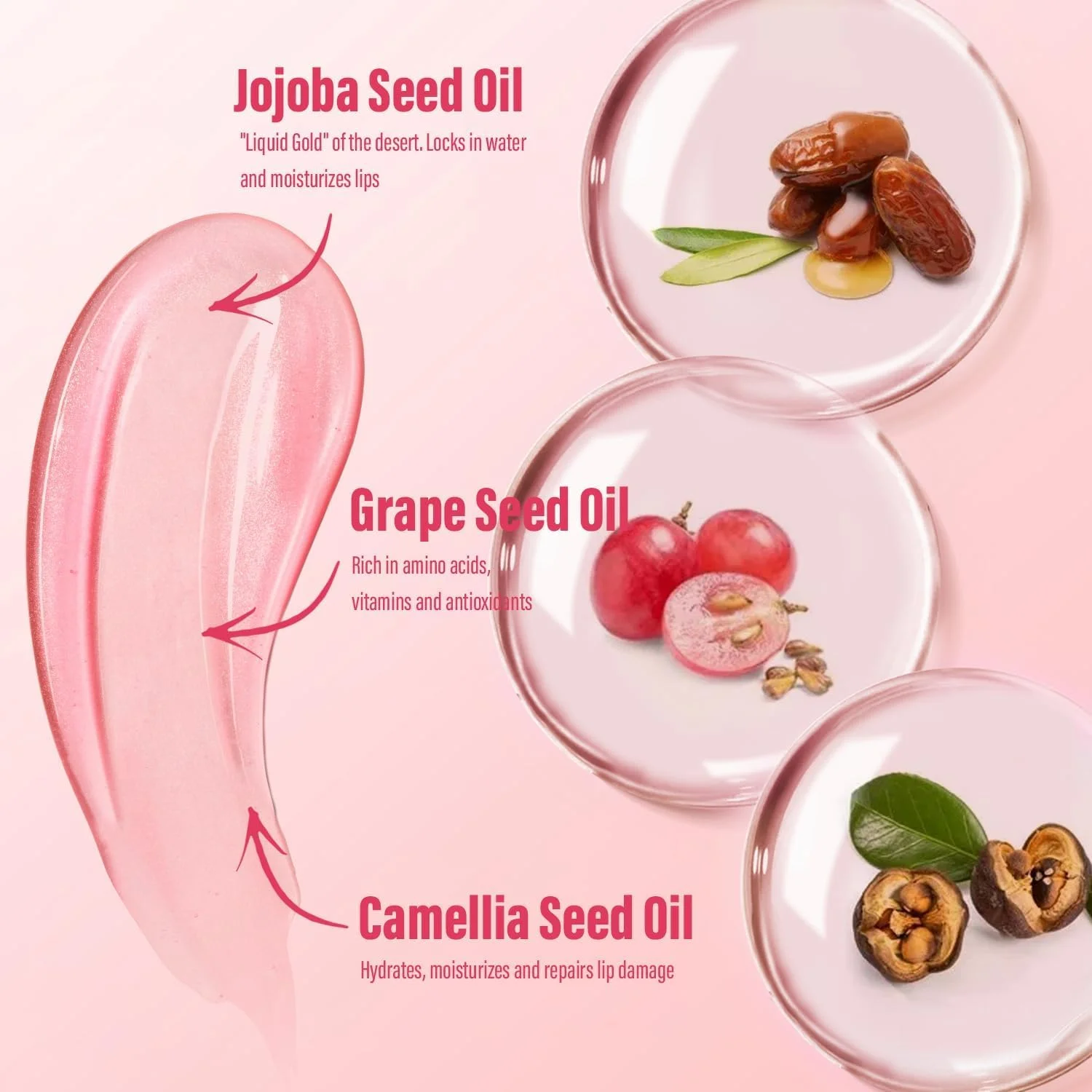 روغن لب براق کننده و آبرسان، حجم دهنده لب، روغن لب مرطوب کننده، روغن لب غیر چسبنده برای مراقبت از لب و لب های خشک، روغن لب شفاف، مرطوب کننده، آبرسان و مغذی، ماندگاری طولانی (4.5 میلی لیتر) روغن لب براق کننده و آبرسان، حجم دهنده لب، روغن لب مرطوب کننده، روغن لب غیر چسبنده برای مراقبت از لب و لب های خشک، روغن لب شفاف، مرطوب کننده، آبرسان و مغذی، ماندگاری طولانی (4.5 میلی لیتر)