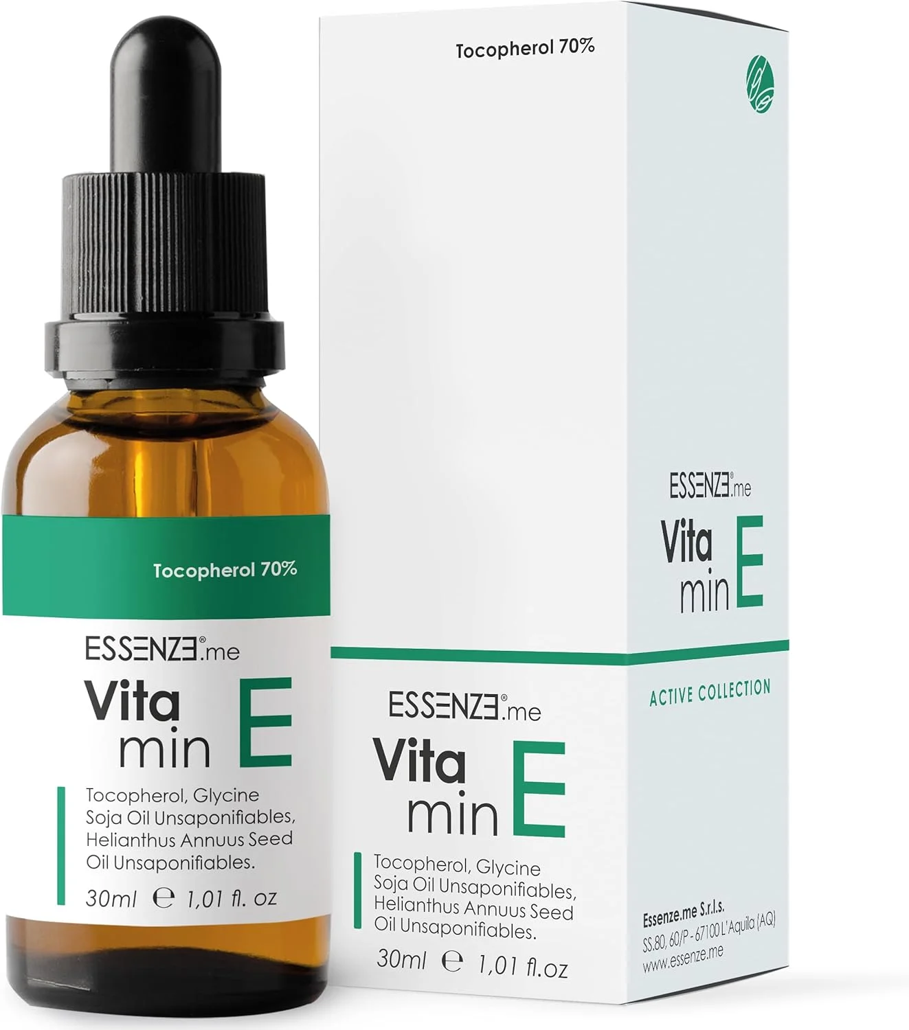 روغن ویتامین ای طبیعی، توکوفرول، 70% بسیار غلیظ برای رقیق کردن سرم صورت، کرم ضد چروک، محصولات برای مو، ناخن و کوتیکول، آنتی اکسیدان، ضد پیری، ضد لک