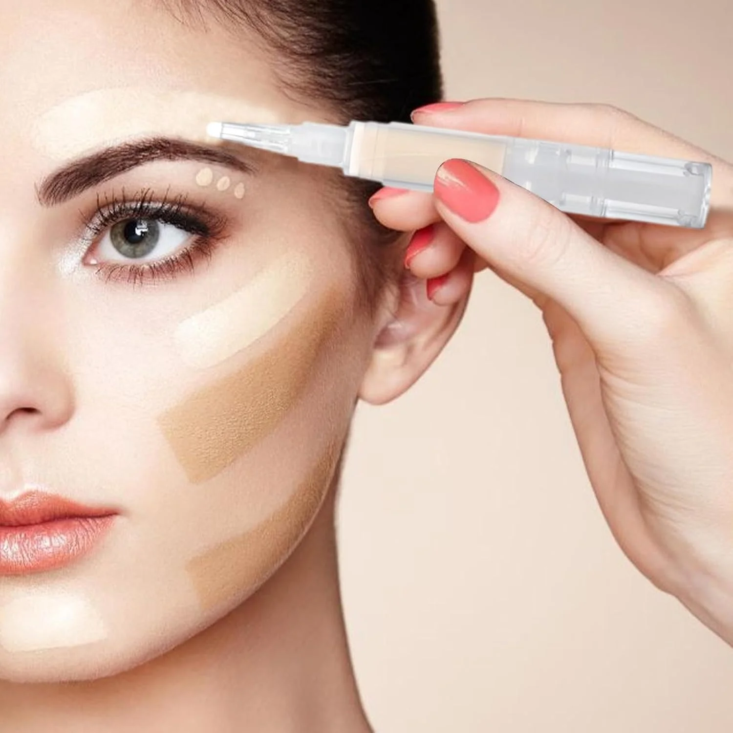 قلم روغن کوتیکول برای ناخن | قلم لوازم آرایشی شفاف برای کرم پودر - قلم های چرخشی رژ لب با نوک ظرف لوازم آرایشی، قلم چرخشی برای ژل ناخن و کرم پودر مایع قلم روغن کوتیکول برای ناخن | قلم لوازم آرایشی شفاف برای کرم پودر - قلم های چرخشی رژ لب با نوک ظرف لوازم آرایشی، قلم چرخشی برای ژل ناخن و کرم پودر مایع