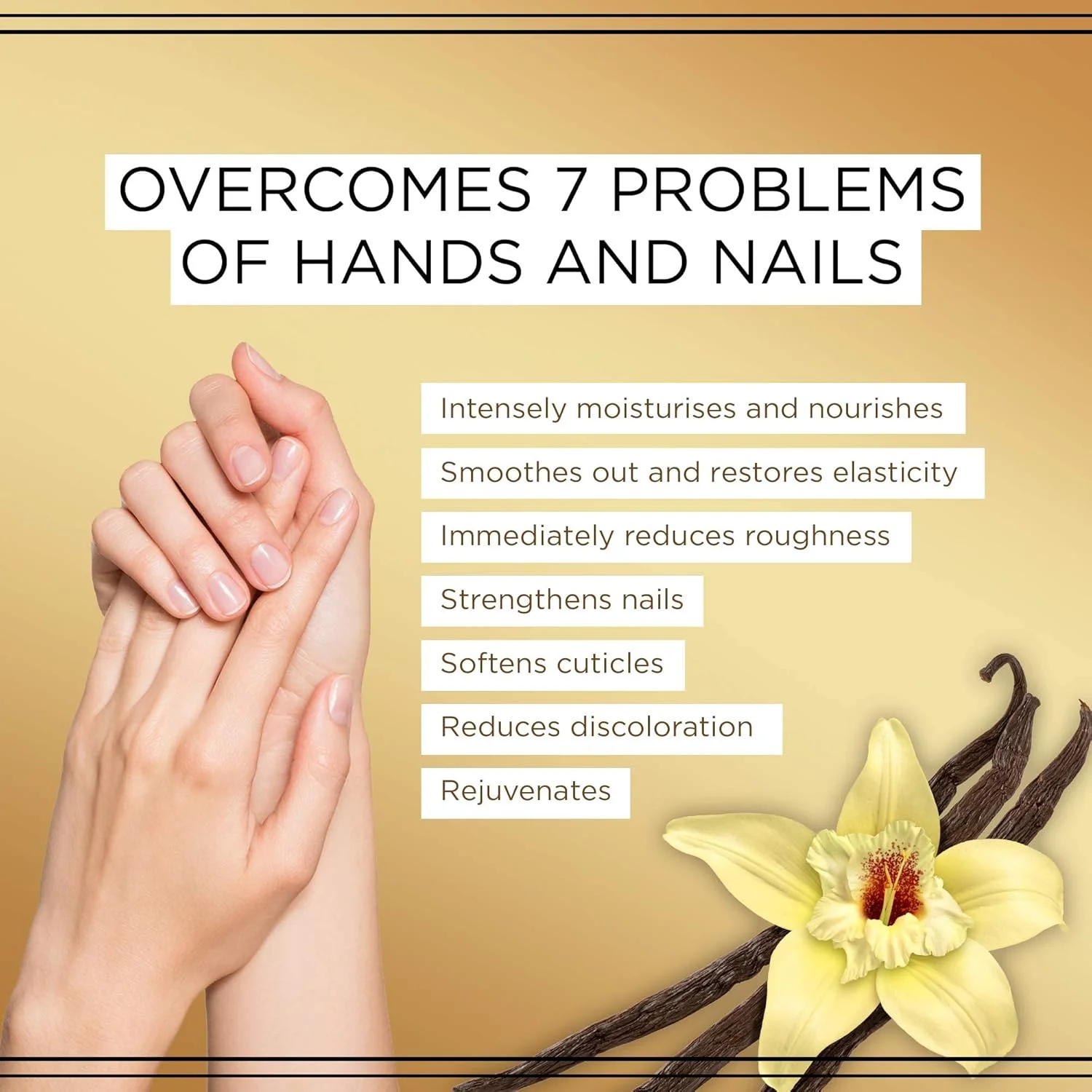 کرم دست و ناخن مرطوب کننده لوکس آرگان و وانیل Eveline Cosmetics - سرم برای پوست بسیار خشک | 100 میلی لیتر | فرمول غیر چرب با جذب سریع | لوسیون آبرسان | یکنواخت کننده رنگ پوست کرم دست و ناخن مرطوب کننده لوکس آرگان و وانیل Eveline Cosmetics - سرم برای پوست بسیار خشک | 100 میلی لیتر | فرمول غیر چرب با جذب سریع | لوسیون آبرسان | یکنواخت کننده رنگ پوست