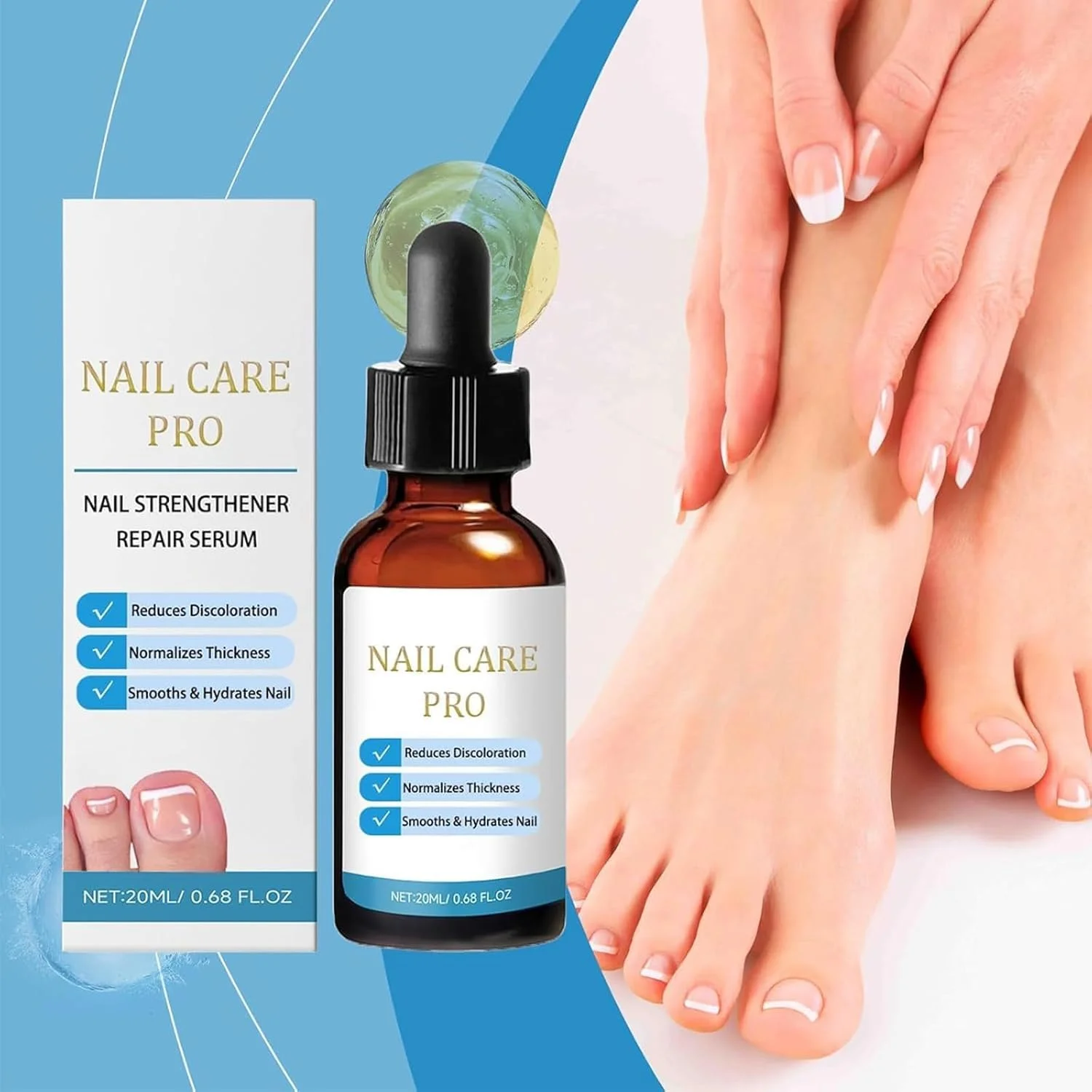 سرم مراقبت حرفه ای ناخن، سرم تقویت کننده و ترمیم کننده ناخن، مراقبت مرطوب کننده کوتیکول برای ناخن های قوی تر، فرمول گیاهی طبیعی، ترمیم کننده ناخن های آسیب دیده و پوسته پوسته شده، درخشان کننده، 20 میلی لیتر (2 عدد) سرم مراقبت حرفه ای ناخن، سرم تقویت کننده و ترمیم کننده ناخن، مراقبت مرطوب کننده کوتیکول برای ناخن های قوی تر، فرمول گیاهی طبیعی، ترمیم کننده ناخن های آسیب دیده و پوسته پوسته شده، درخشان کننده، 20 میلی لیتر (2 عدد)