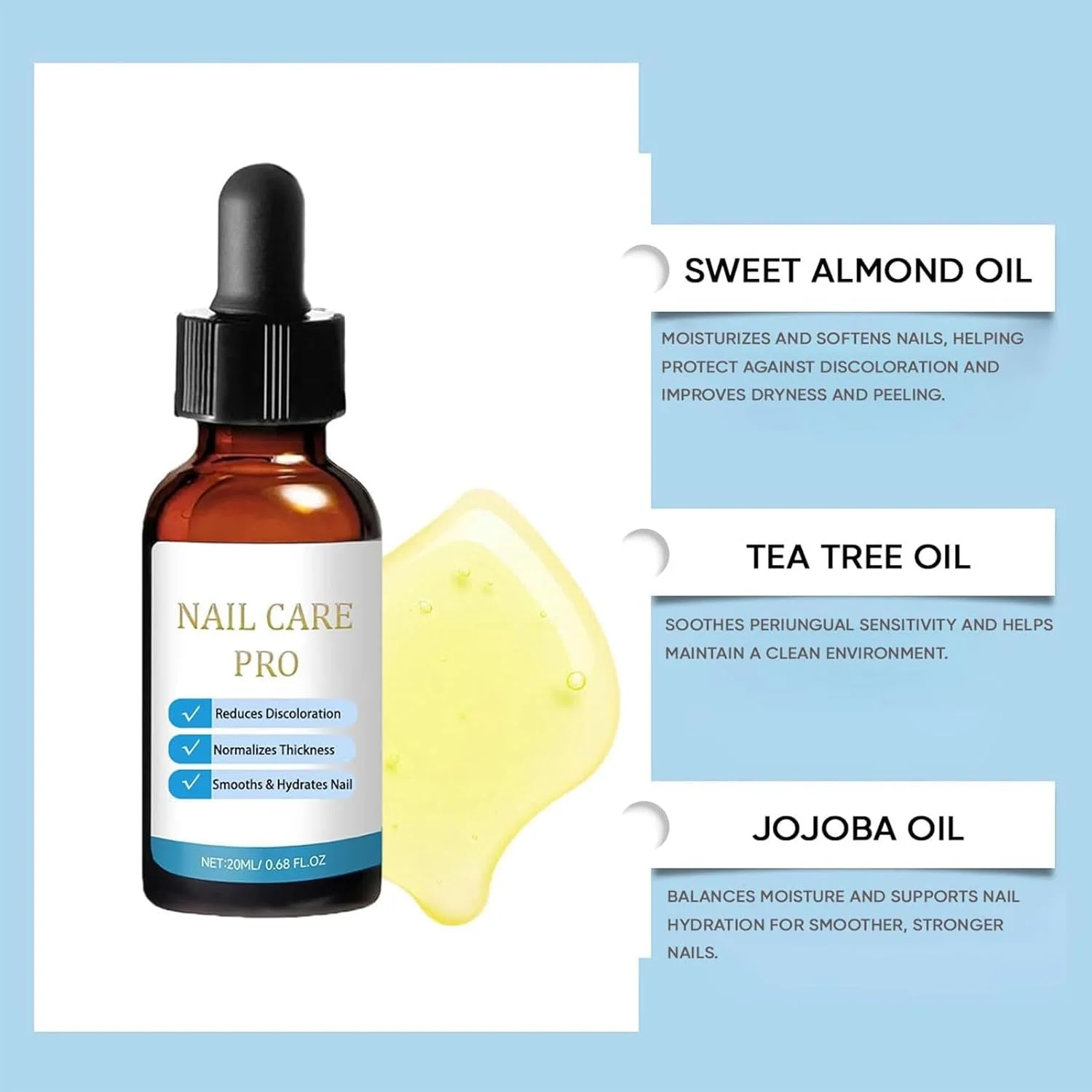 سرم مراقبت حرفه ای ناخن، سرم تقویت کننده و ترمیم کننده ناخن، مراقبت مرطوب کننده کوتیکول برای ناخن های قوی تر، فرمول گیاهی طبیعی، ترمیم کننده ناخن های آسیب دیده و پوسته پوسته شده، درخشان کننده، 20 میلی لیتر (2 عدد) سرم مراقبت حرفه ای ناخن، سرم تقویت کننده و ترمیم کننده ناخن، مراقبت مرطوب کننده کوتیکول برای ناخن های قوی تر، فرمول گیاهی طبیعی، ترمیم کننده ناخن های آسیب دیده و پوسته پوسته شده، درخشان کننده، 20 میلی لیتر (2 عدد)