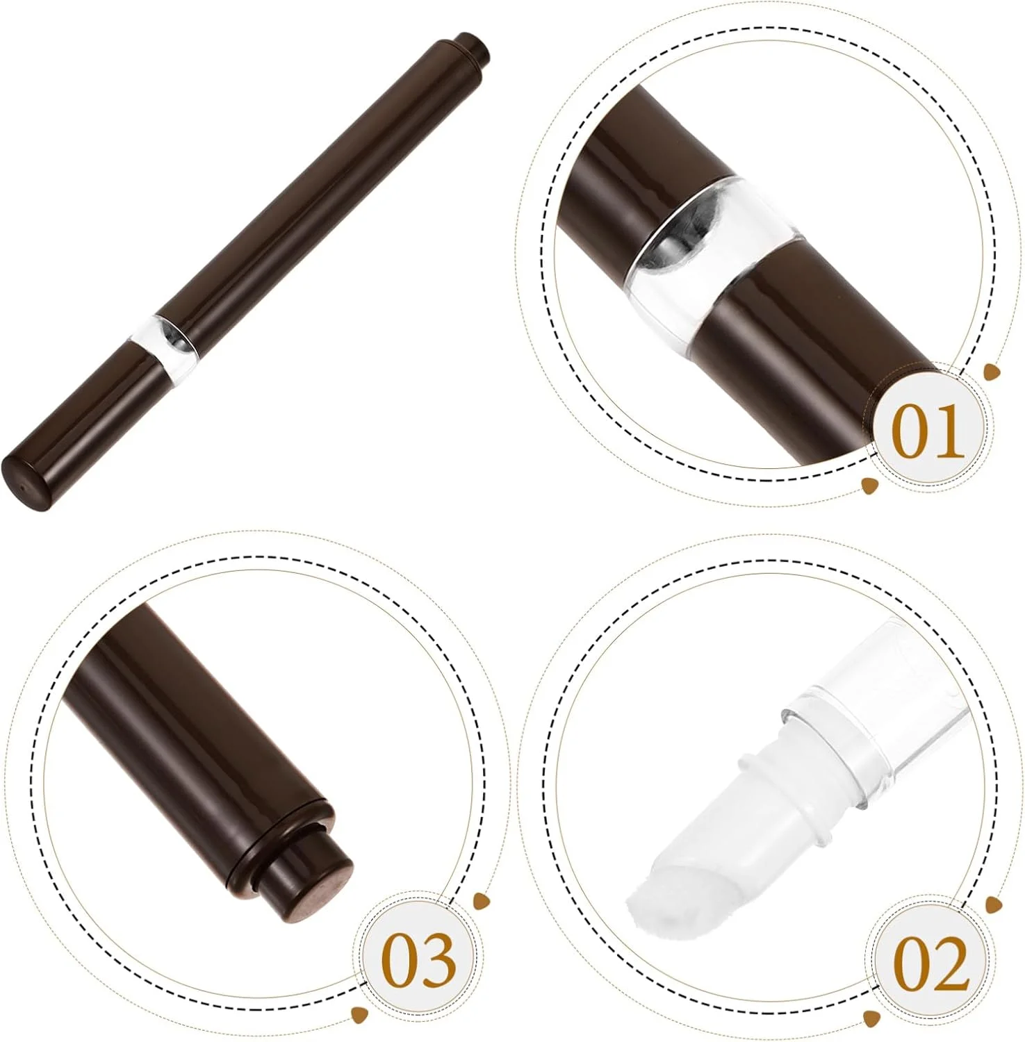 قلم مویی لب قابل شارژ FRCOLOR، اپلیکاتور بالم براق کننده لب، قلم روغن کوتیکول، بطری لاک با برس، لوله های مایع، لوازم سالن ناخن 2 میلی لیتر قلم مویی لب قابل شارژ FRCOLOR، اپلیکاتور بالم براق کننده لب، قلم روغن کوتیکول، بطری لاک با برس، لوله های مایع، لوازم سالن ناخن 2 میلی لیتر