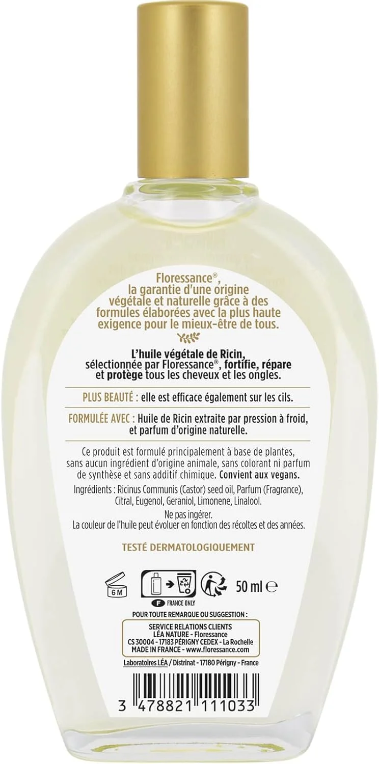 روغن کرچک So'Bio etic، ۱۰۰٪ طبیعی، ۱۶۰ میلی لیتر