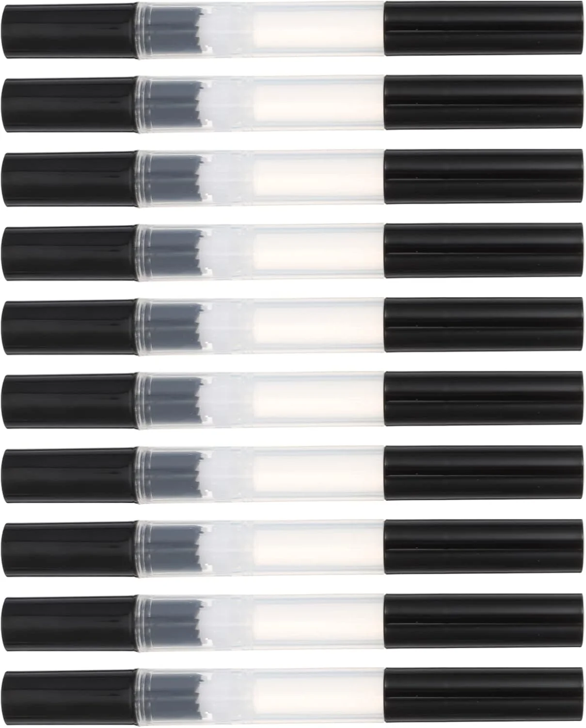 Beaupretty ۱۰ عدد قلم خالی روغن کوتیکول و ناخن، ظرف براق کننده لب برای تغذیه، مرطوب کردن و احیای کوتیکول های ترک خورده و سفت