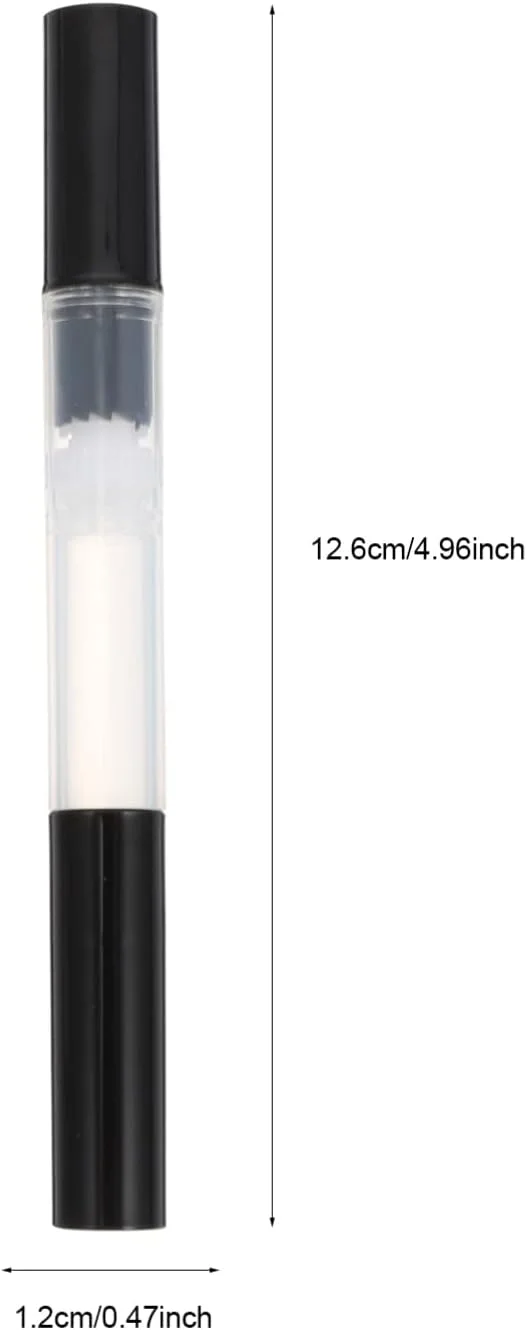 Beaupretty ۱۰ عدد قلم خالی روغن کوتیکول و ناخن، ظرف براق کننده لب برای تغذیه، مرطوب کردن و احیای کوتیکول های ترک خورده و سفت