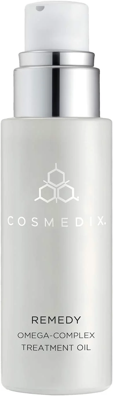 روغن درمانی امگا کمپلکس Cosmedix Remedy برای صورت، ناخن ها، کوتیکول ها و مو - دوز روزانه آبرسانی - محافظت و تغذیه پوست - 30 میلی لیتر