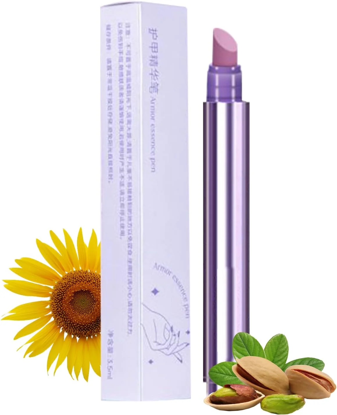 قلم روغن ناخن | قلم روغن تقویت کننده ناخن با قدرت بیشتر، لوازم مراقبت از تغذیه ناخن انگشتان پا و دست آسیب دیده برای دختران، زنان، همسر، دختر، دوست دختر