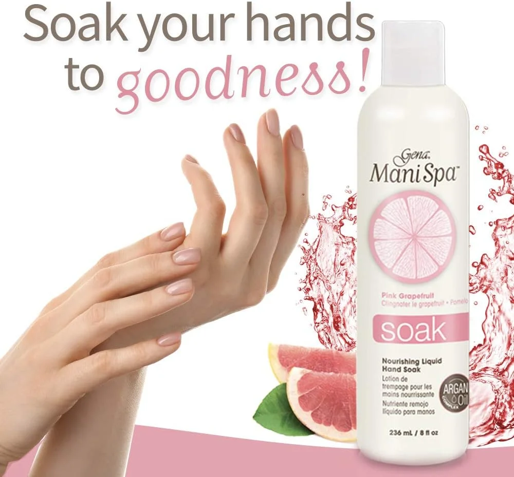 مایع خیساندن دست Gena Mani Spa، ۲۴۰ میلی لیتر