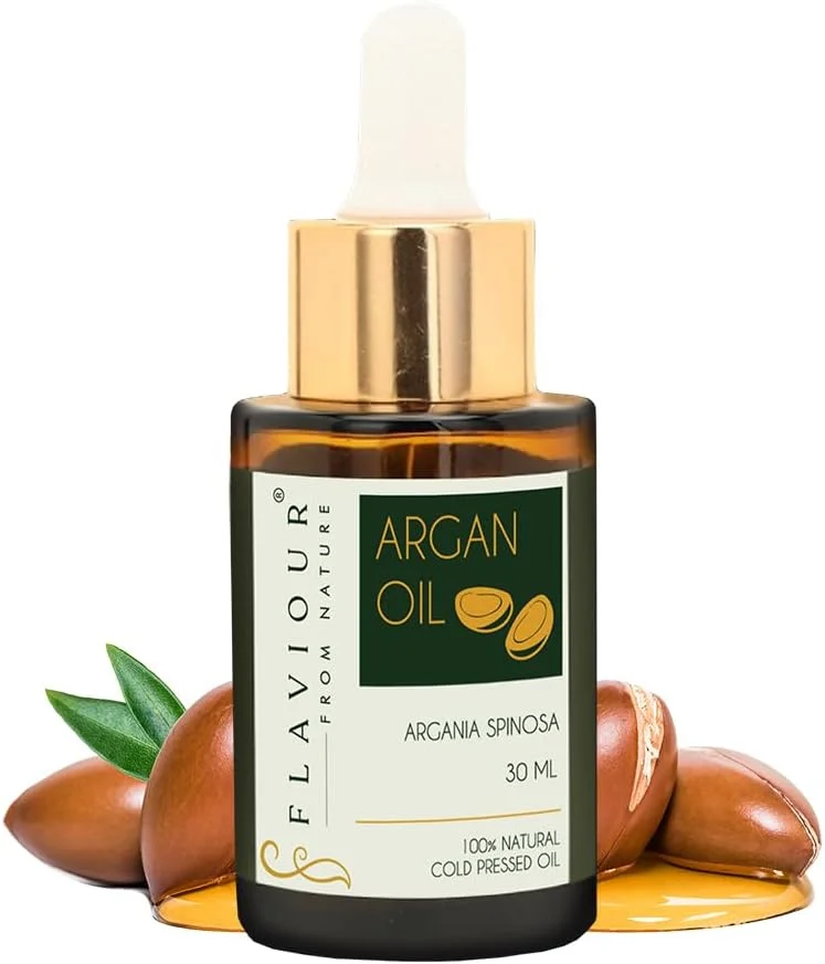 روغن آرگان: ۱۰۰٪ خالص و پرس سرد | برای مو، تغذیه پوست و سلامت ناخن | ایده آل برای مرطوب کردن، ضد پیری و کنترل وز | غنی از ویتامین E و آنتی اکسیدان ها | 30 میلی لیتر (بسته 1 عددی)