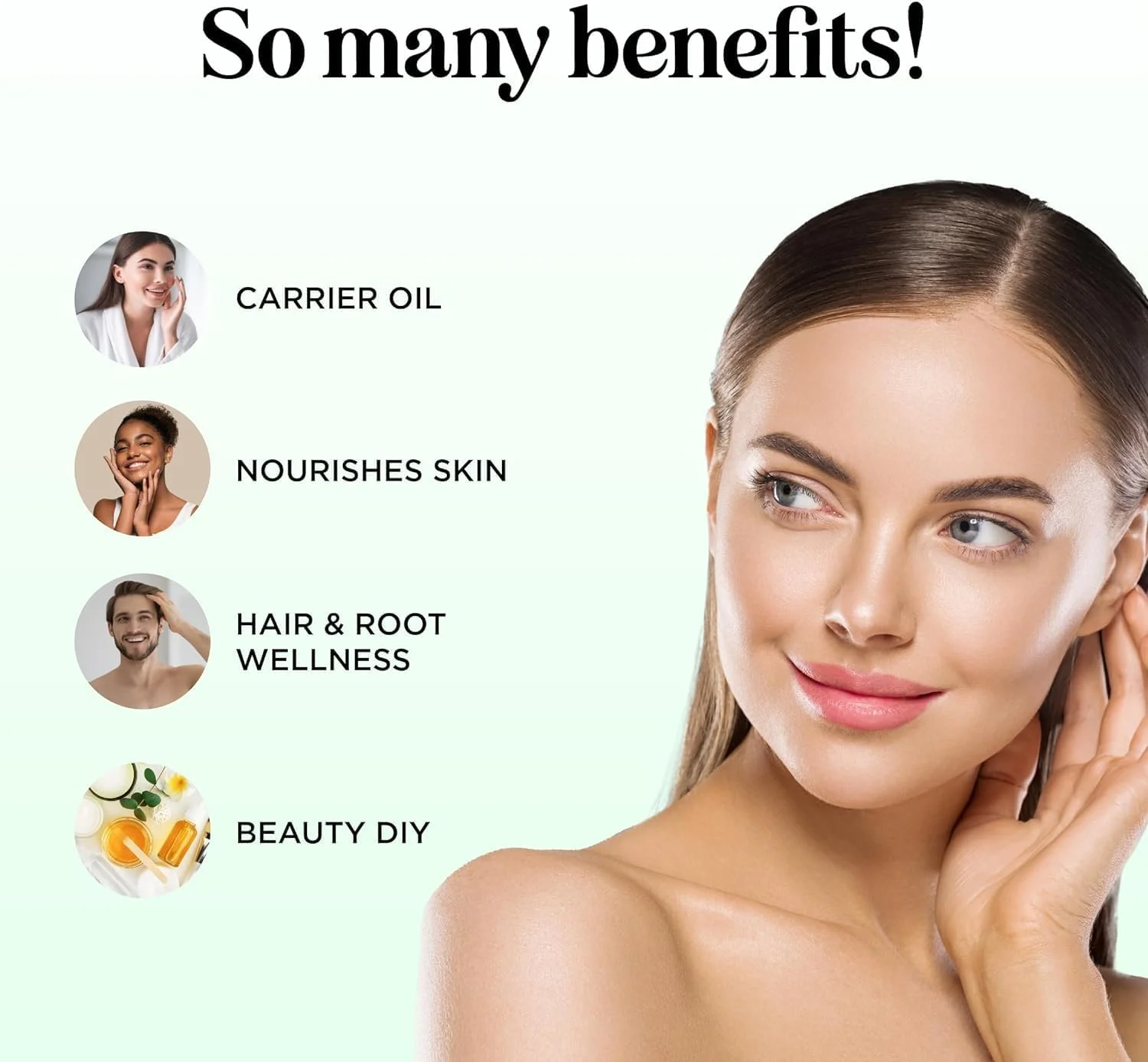 روغن آووکادو برای مو، پوست و ناخن - مرطوب کننده خالص روغن آووکادو برای مراقبت از موهای خشک - مرطوب کننده روغن آووکادو برای مراقبت از پوست، مراقبت از صورت، روغن مو و روغن حامل برای ترکیب روغن های اسانس