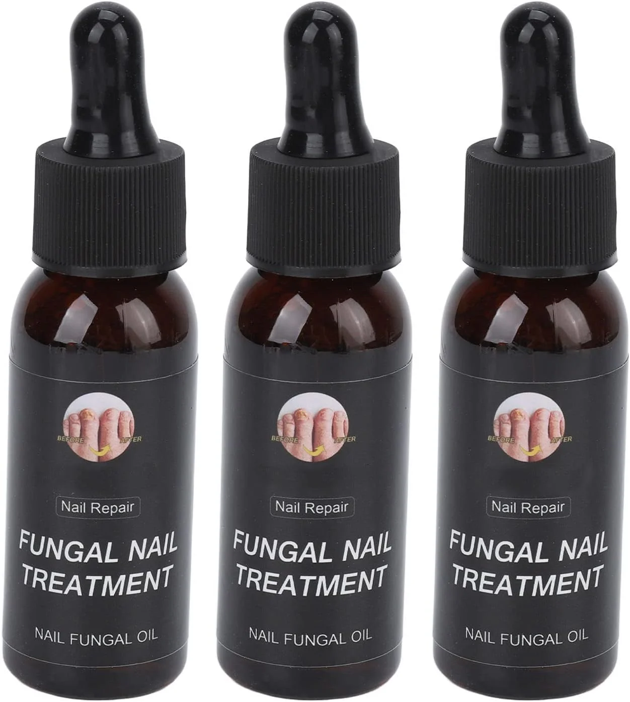 مجموعه ۳ عددی روغن مراقبت از ناخن، ۳ عدد روغن ۱۰ میلی لیتری مرطوب کننده و ترمیم کننده ناخن برای ناخن های شکننده، سرم کوتیکول برای ناخن های پا و ناخن های دست