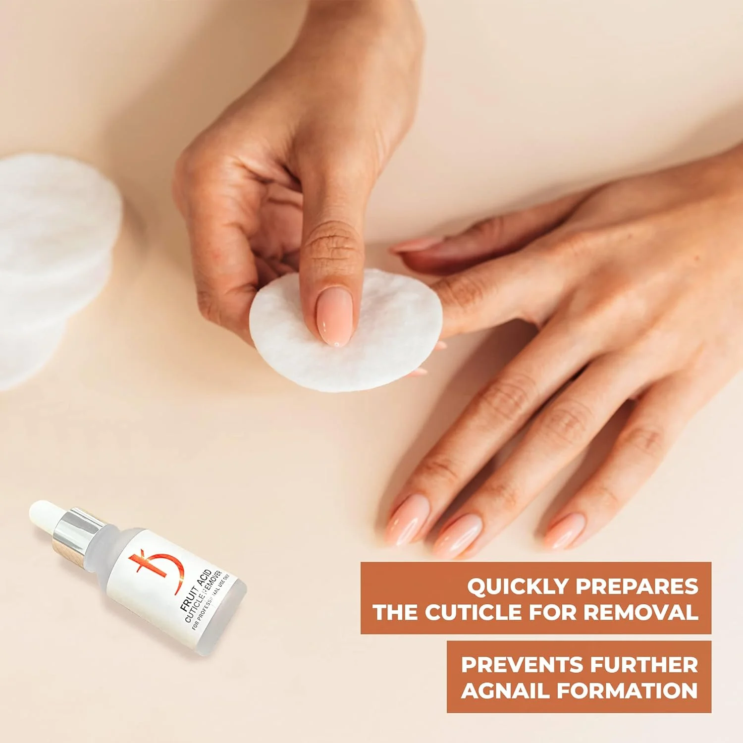 محلول از بین برنده پوستک ناخن حاوی اسید میوه ای کدی پروفشنال | 15 میلی لیتر | ژل از بین برنده سریع پوستک | نرم کننده حرفه ای پوستک برای ناخن های بی نقص | غنی شده با عصاره میوه | از بین برنده پوستک ناخن