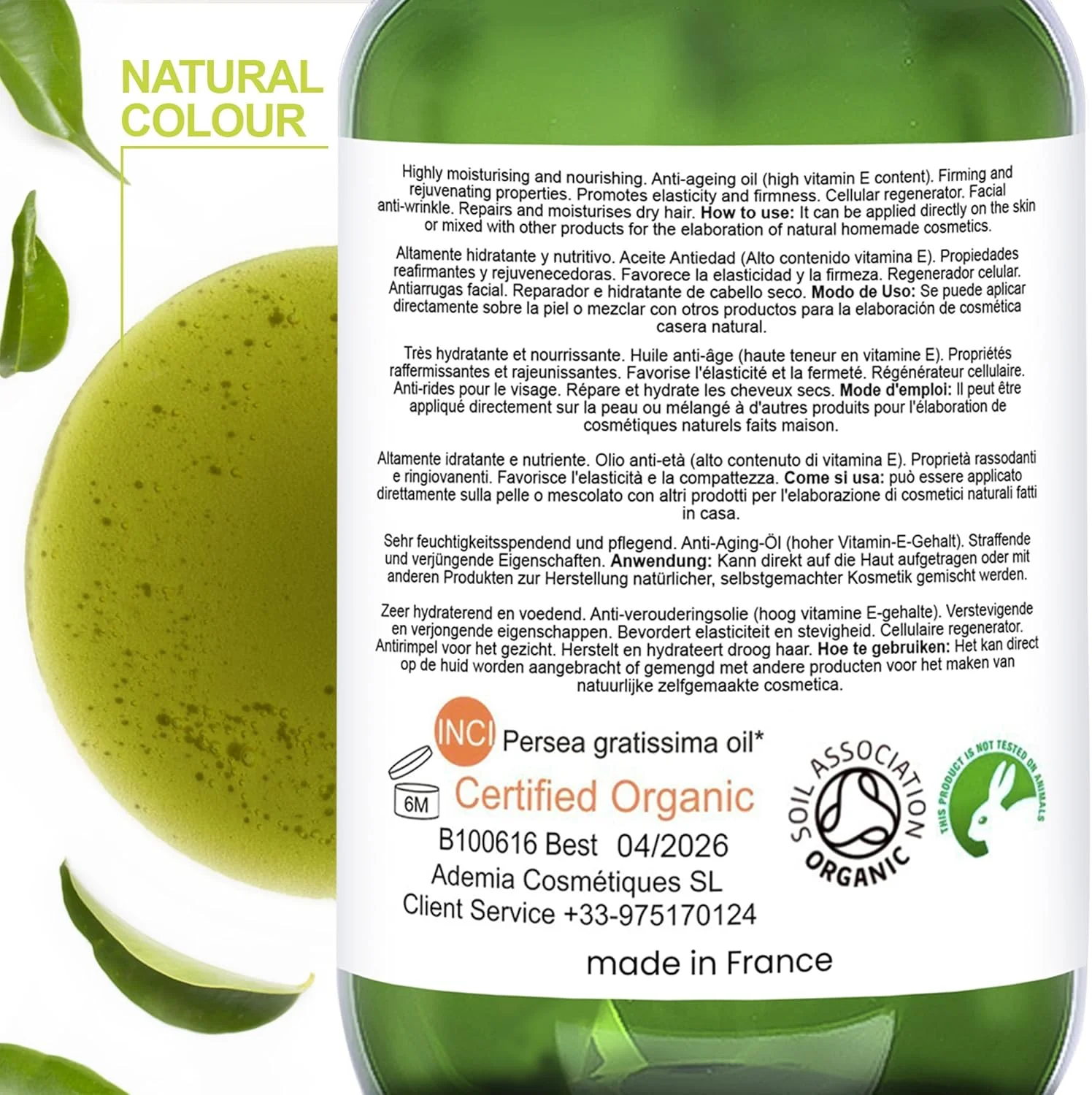 روغن آووکادو خالص Bio Oil - 100% اکولوژیک، گیاهی، روغن طبیعی - روغن پرس سرد برای مو، پوست، صورت، ماساژ - روغن آووکادو ارگانیک و طبیعی - روغن آووکادو - 250 میلی لیتر