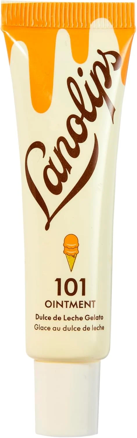 پماد لانو لیپس 101 - بالم لب لانو برای لب های صاف، هیدراته و سالم - پماد لب چند منظوره با روغن لانو برای لب های خشک، کوتیکول ها و موارد دیگر - دولچه دی لچه (10 گرم)