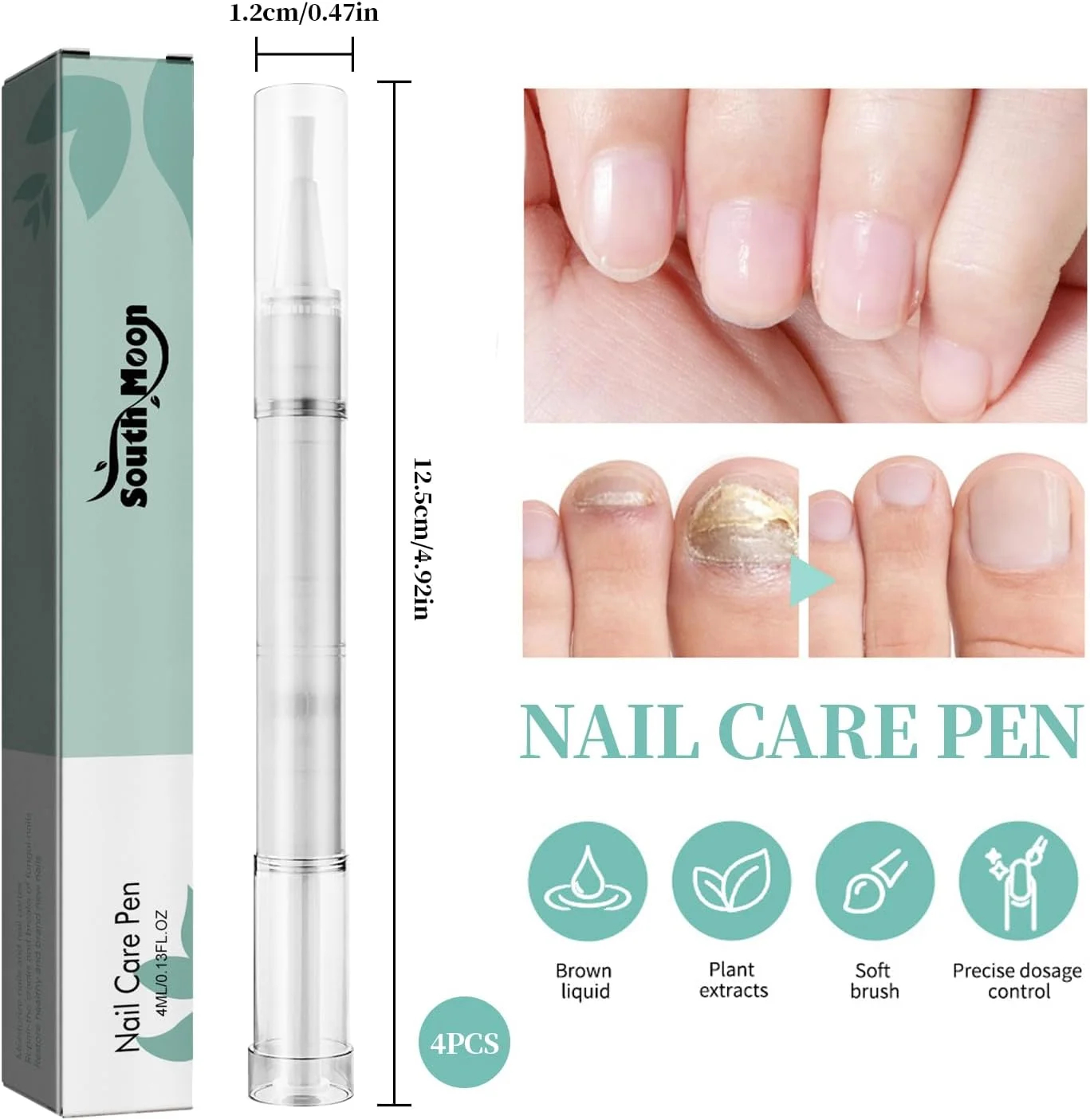 مجموعه قلم مراقبت از ناخن، مجموعه 4 عددی قلم روغن کوتیکول، مراقبت از ناخن برای قلم کوتیکول خشک، روتین سریع و فشرده رشد ناخن مجموعه قلم مراقبت از ناخن، مجموعه 4 عددی قلم روغن کوتیکول، مراقبت از ناخن برای قلم کوتیکول خشک، روتین سریع و فشرده رشد ناخن