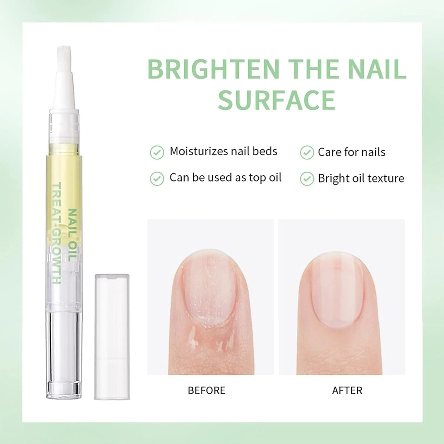 روغن کوتیکول، قلم احیا کننده ناخن، رشد ناخن، نرم کننده و تقویت کننده کوتیکول شبانه، جلوگیری از ترک خوردن و خشکی ناخن