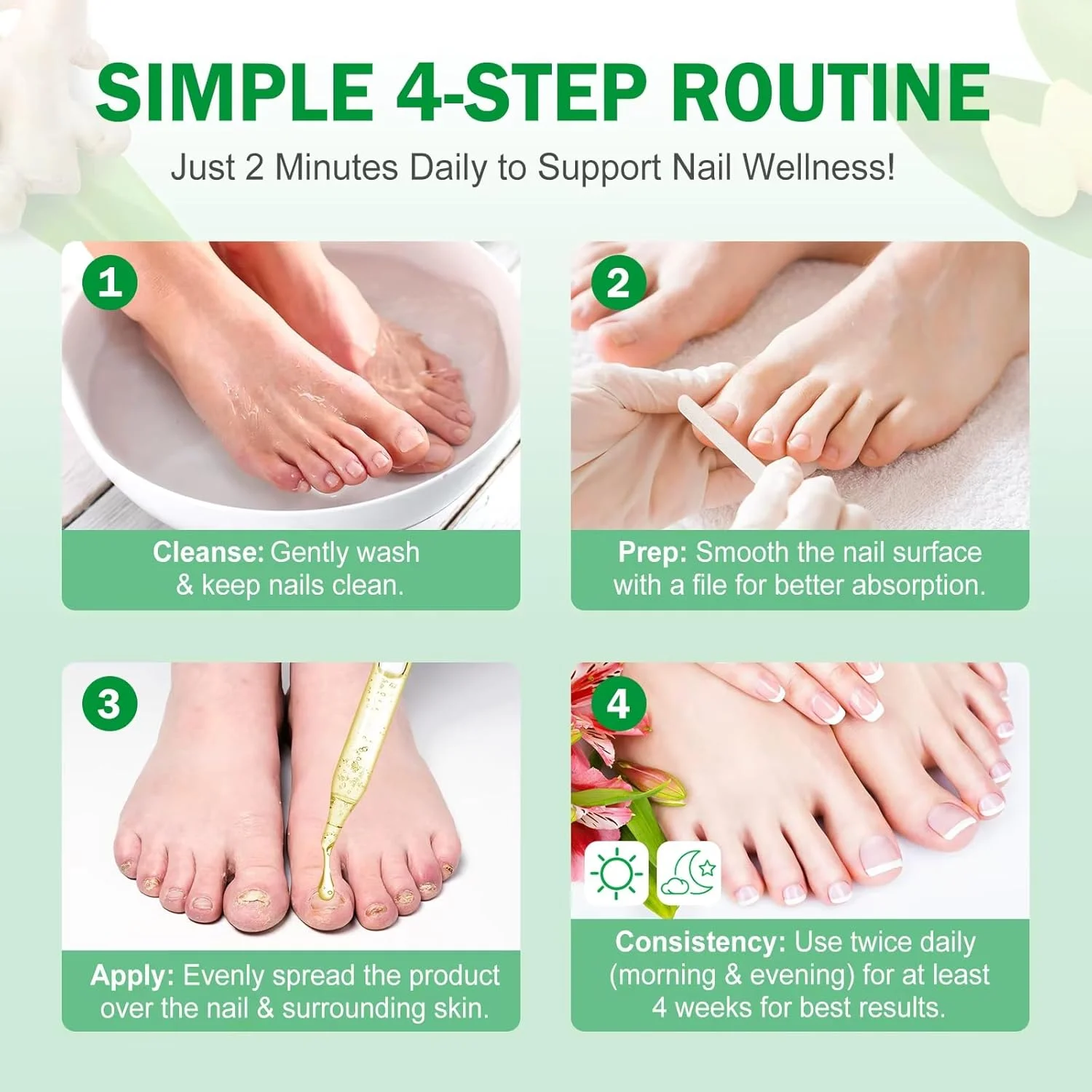 سرم درمان ناخن 60 میلی لیتری MIMI & BEIBEI، سرم رشد ناخن زنجبیلی، ترمیم و تقویت ناخن های آسیب دیده، روغن مراقبت از کوتیکول زنجبیل، آبرسانی عمیق و تغذیه برای حمایت از ناخن های پا و دست سالم