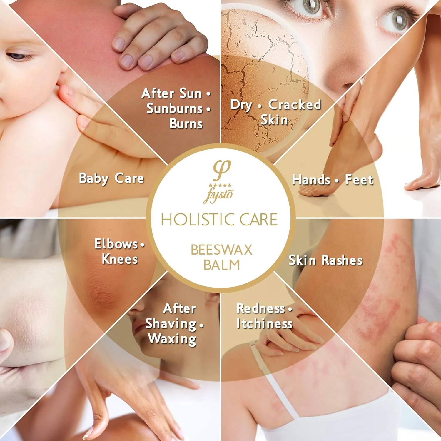 مرطوب کننده بدن موم عسل برای پوست خشک | مراقبت از پوست چند منظوره، کرم عالی برای دست، کوتیکول، پا، بالم لب، درمان ناخن | تسکین دهنده برای پوست های خارش دار، ترک خورده، حساس و تحریک شده 50 میلی لیتر مرطوب کننده بدن موم عسل برای پوست خشک | مراقبت از پوست چند منظوره، کرم عالی برای دست، کوتیکول، پا، بالم لب، درمان ناخن | تسکین دهنده برای پوست های خارش دار، ترک خورده، حساس و تحریک شده 50 میلی لیتر