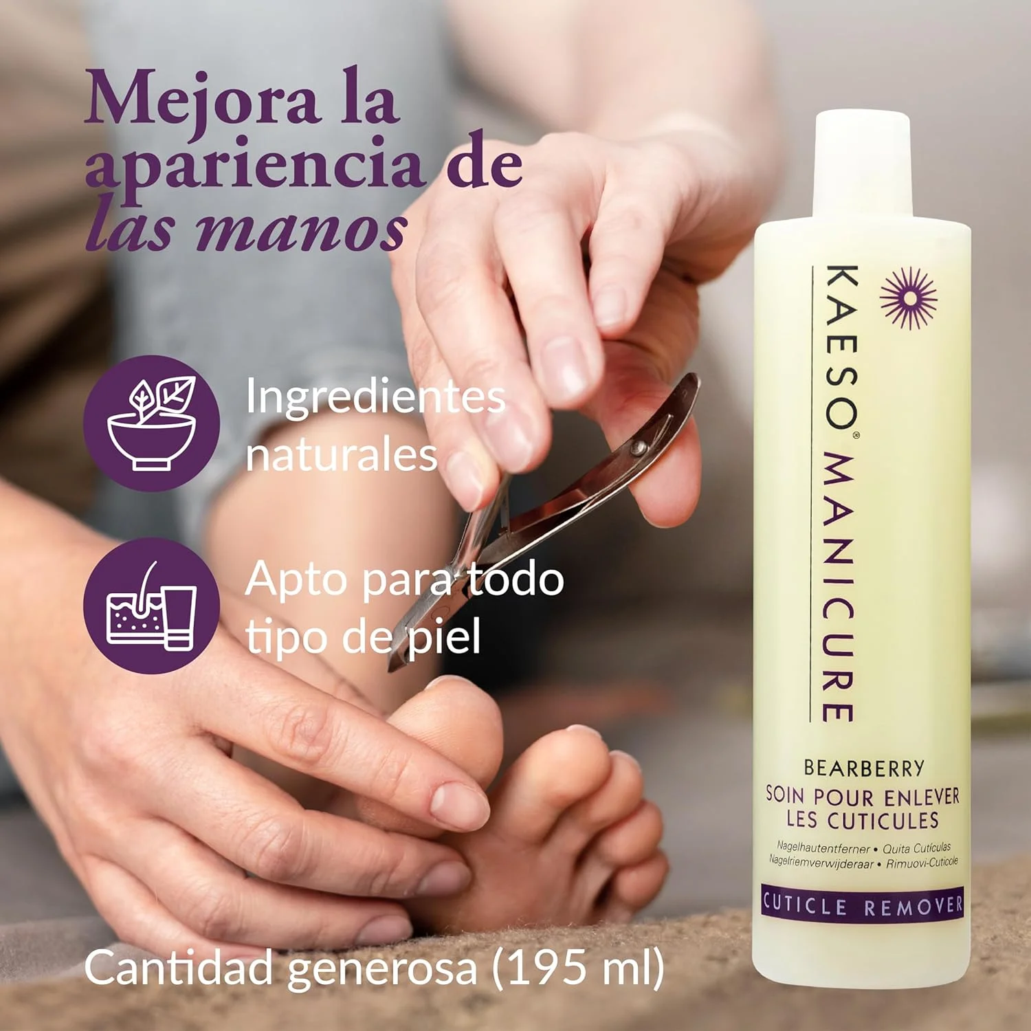 محلول نرم کننده کوتیکول اسموتی توت خرس کائسو 195 میلی لیتر