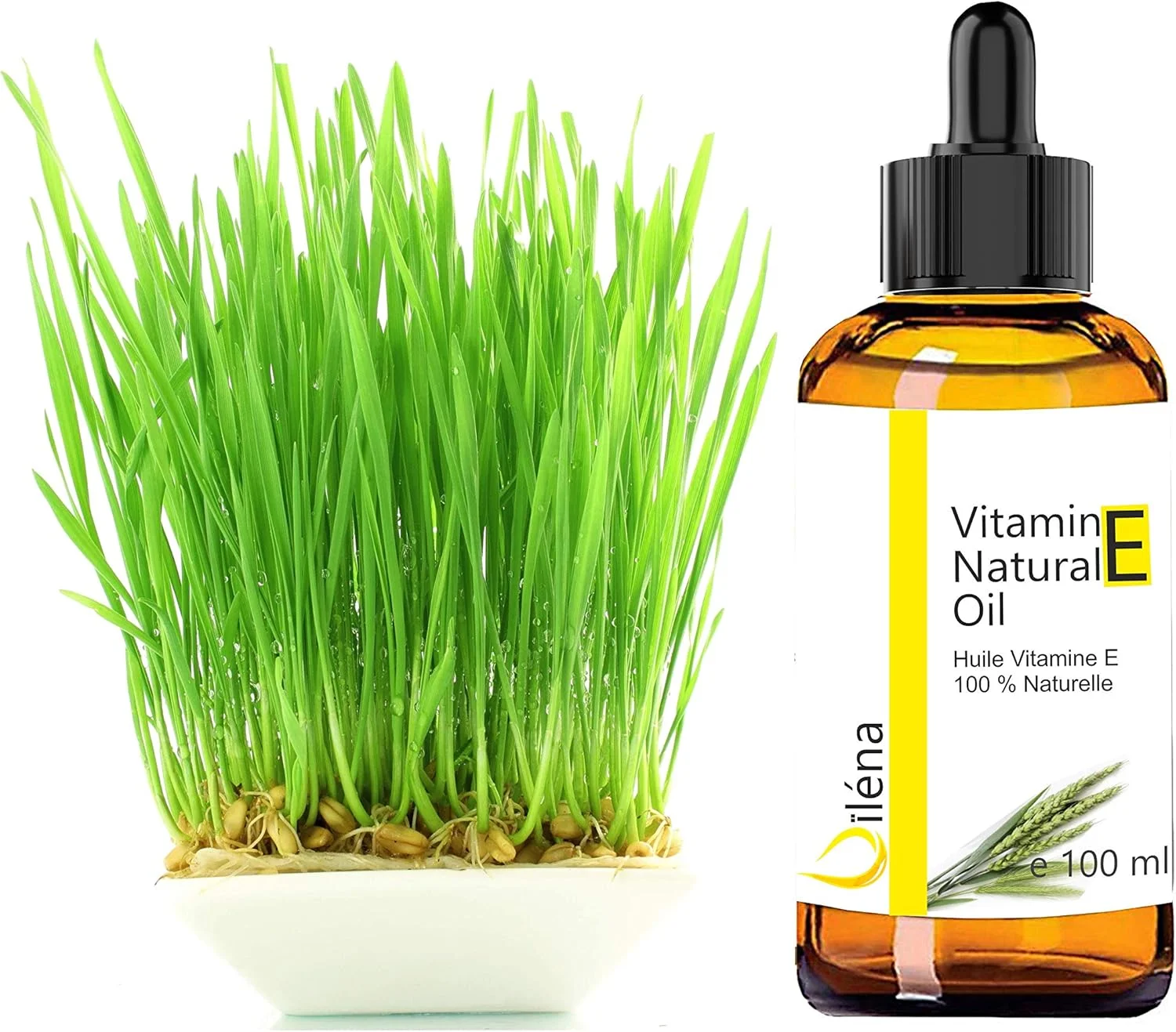 روغن ویتامین ای (توکوفرول) ۱۰۰٪ طبیعی و وگان، مراقبت از صورت و ضد پیری، پاک کننده آرایش ضد آب، مناسب بدن و مو، ناخن و کوتیکول، مرطوب کننده ترمیم کننده دست (۱۰۰ میلی لیتر)