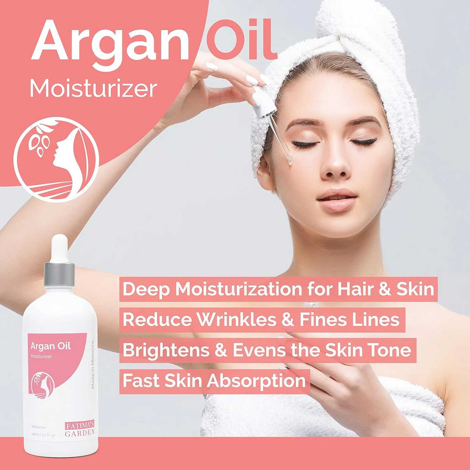 روغن آرگان باغ فاطمه (شکوفه پرتقال، 50 میلی لیتر) روغن آرگان باغ فاطمه (شکوفه پرتقال، 50 میلی لیتر)