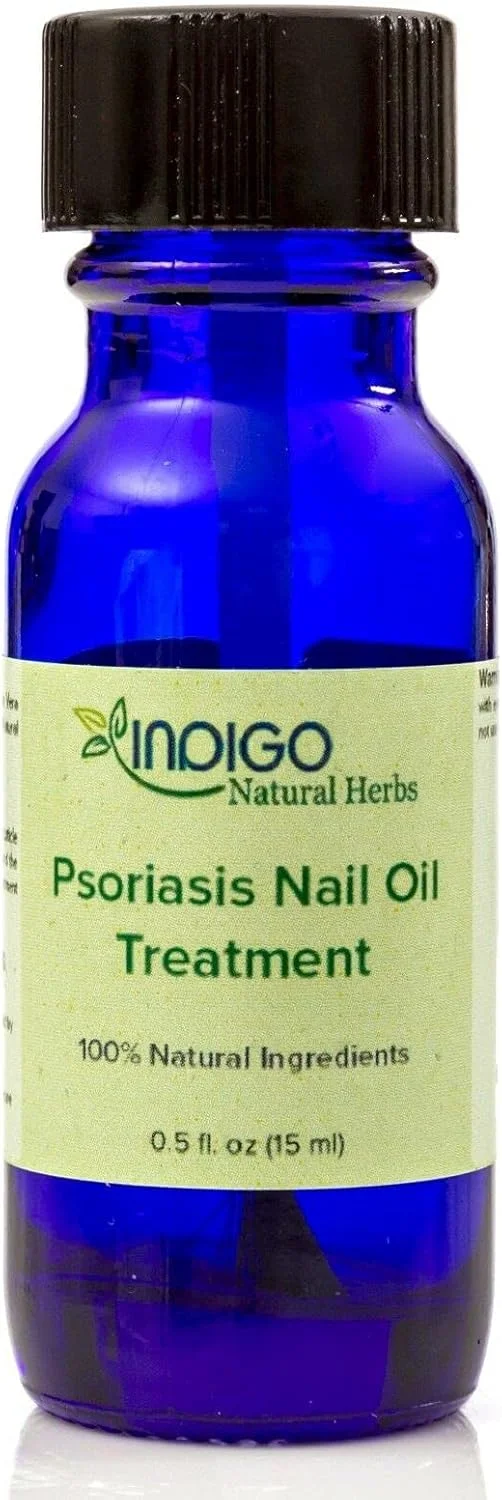 روغن مراقبت از ناخن پسوریازیس از گیاهان طبیعی ایندیگو. مراقبت از ناخن پا، ناخن دست و پوست. تسکین دهنده ترک خوردگی، زبری، قرمزی و خشکی. ترمیم و تقویت کننده ناخن ها. (30 میلی لیتر)