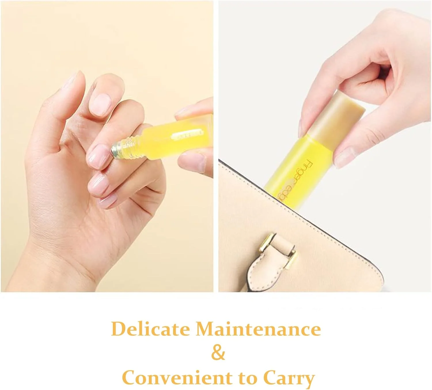 روغن کوتیکول ناخن - روغن ناخن - تقویت کننده ناخن برای ناخن های آسیب دیده - از بین برنده لاک ژل - اسانس احیا کننده با توپ غلطکی - جلوگیری از ترک خوردن ناخن - تسکین دهنده و مرطوب کننده ناخن