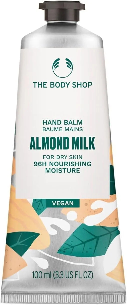 بالم دست شیر بادام بادی شاپ، برای پوست خشک، آبرسانی 96 ساعته، وگان، 100 میلی لیتر، برای پوست خشک و حساس