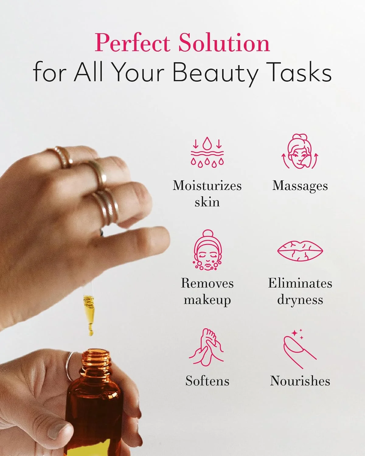 روغن جوجوبا عمده لِوِن رز، حجم بزرگ 946 میلی لیتر برای صابون، پوست، مو و ناخن