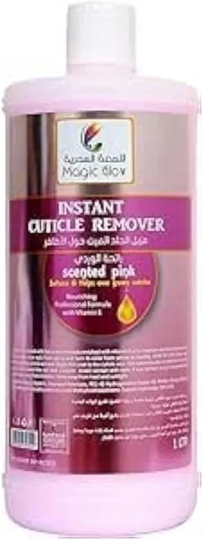 محلول فوری از بین برنده پوستک ناخن، فرمول مراقبت حرفه ای ناخن، 1 لیتر
