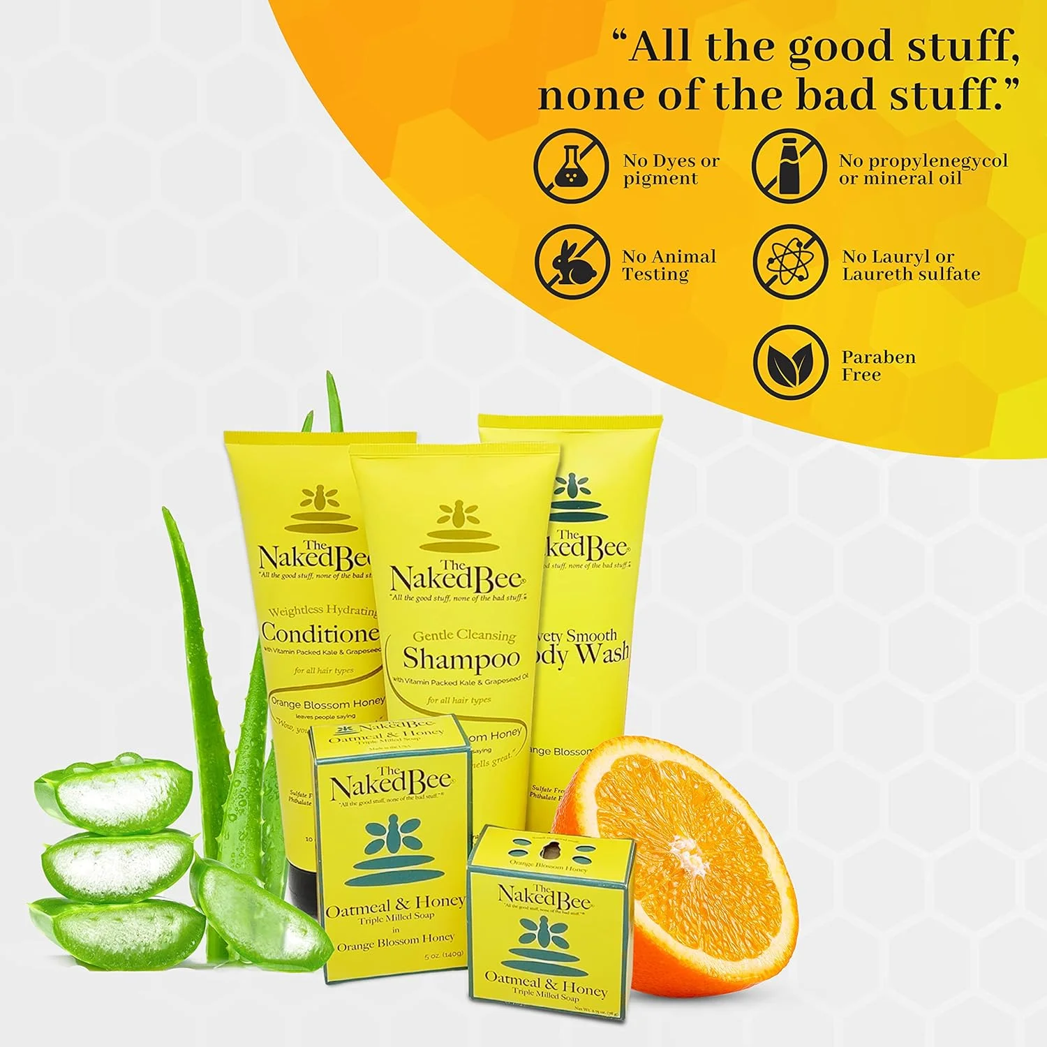 مرهم ترمیم کننده دست و کوتیکول Naked Bee (42.5 گرم/آفتابگردان، موم زنبور عسل و کره شی) مرهم ترمیم کننده دست و کوتیکول Naked Bee (42.5 گرم/آفتابگردان، موم زنبور عسل و کره شی)