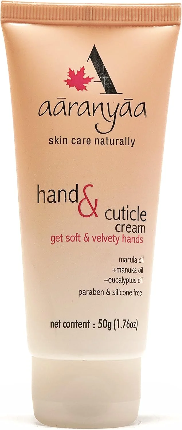 کرم دست و کوتیکول آرانیا (50 گرم) حاوی روغن درخت چای | کرم مرطوب کننده برای دست های خشک، زبر و دارای چروک | سبک و با جذب سریع | مناسب برای خانم ها و آقایان - فاقد پارابن
