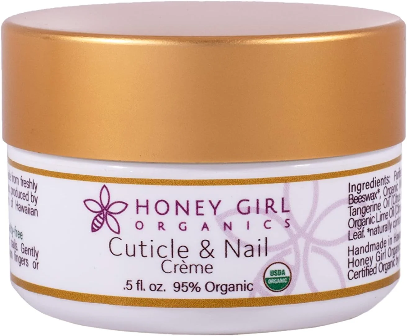 کرم کوتیکول و ناخن هانی گرل ارگانیکس، 15 میلی لیتر