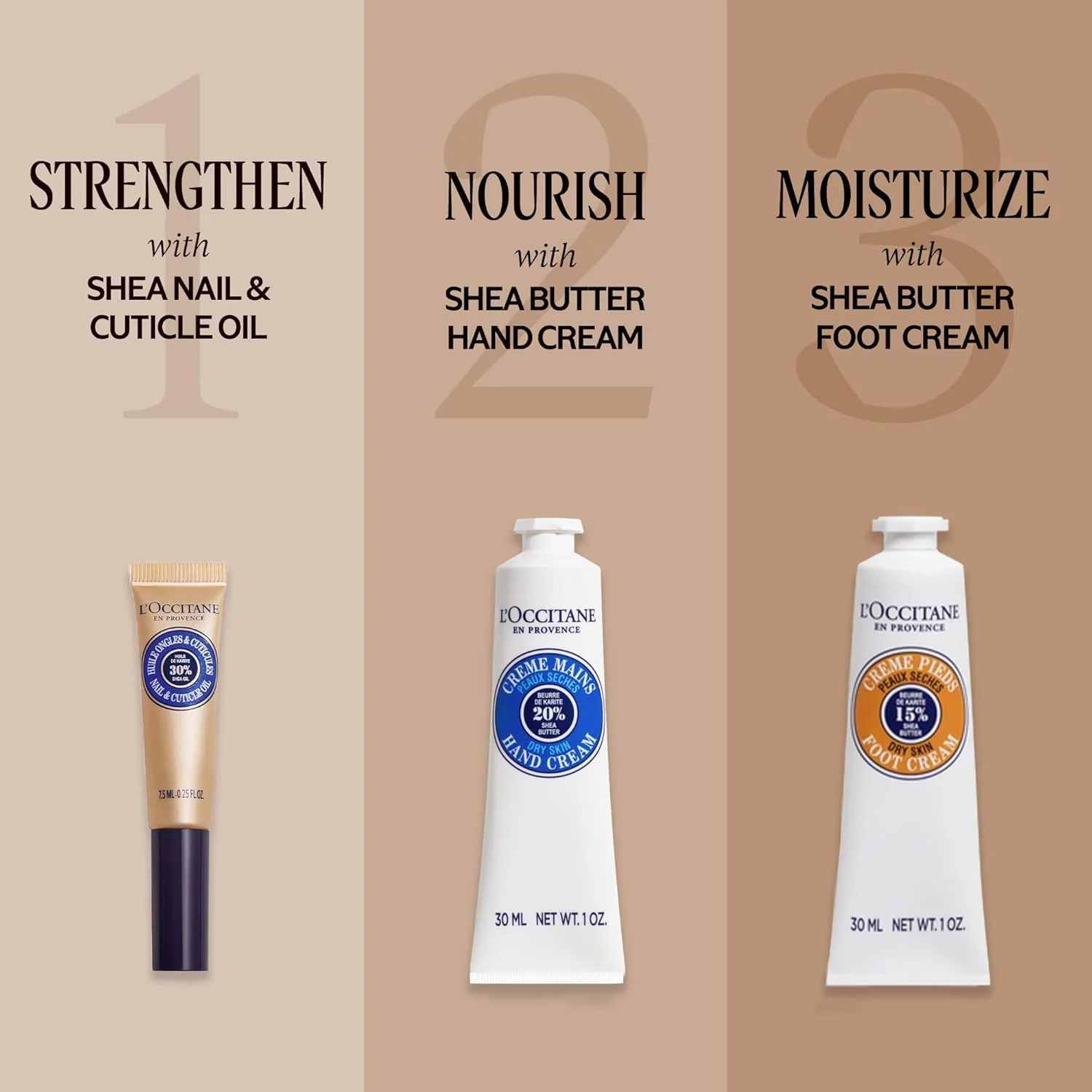 مجموعه هدیه تعطیلات قهرمانان شی باتر L'Occitane: برای پوست پاکیزه، مرطوب، نرم و راحت در تمام طول زمستان