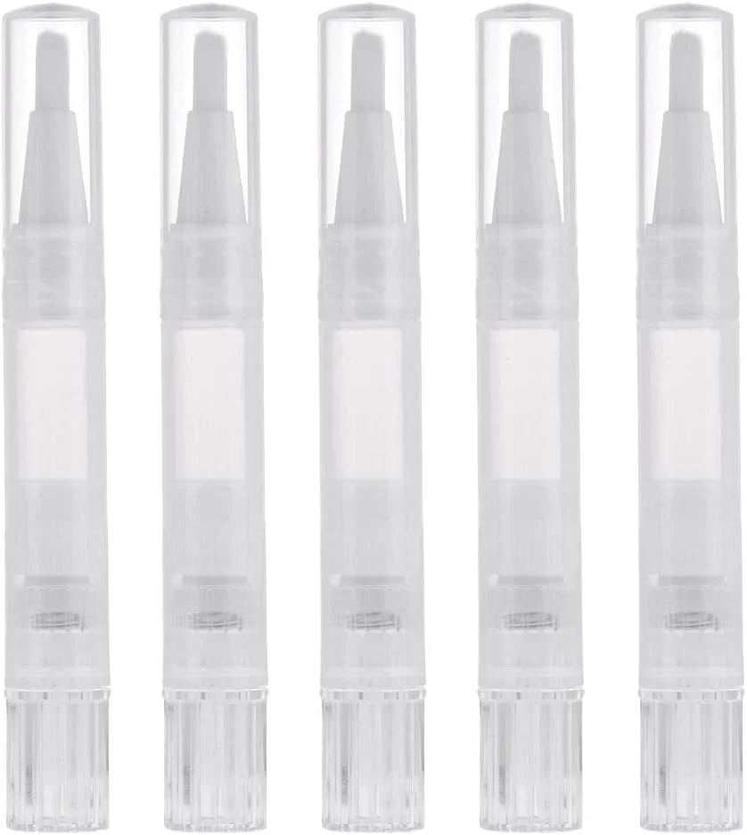 ۵ عدد قلم روغن کوتیکول ناخن، ۱.۴ میلی لیتر، شفاف