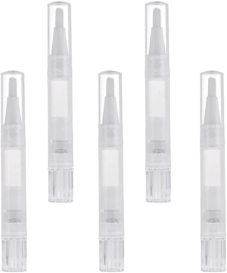 ۵ عدد قلم روغن کوتیکول ناخن، ۱.۴ میلی لیتر، شفاف