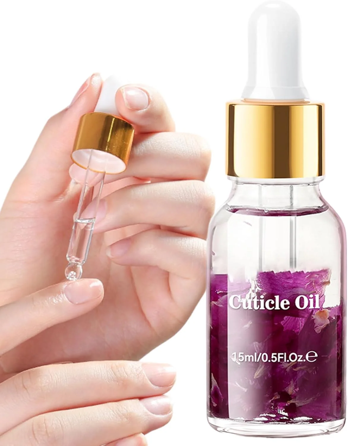 روغن کوتیکول ناخن | روغن مغذی ملایم ناخن 15 میلی لیتر، محصولات مراقبت از ناخن های آسیب دیده و ترک خورده برای زنان و مردان، مناسب برای مسافرت و منزل