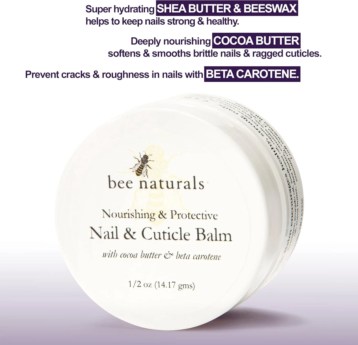 مجموعه هدیه مراقبت از ناخن و کوتیکول Bee Naturals - شامل بالم آبرسان ناخن و روغن مغذی کوتیکول با مواد طبیعی - ایده آل برای ناخن های خشک و شکننده و کوتیکول های ناهموار - مناسب سفر و ملایم