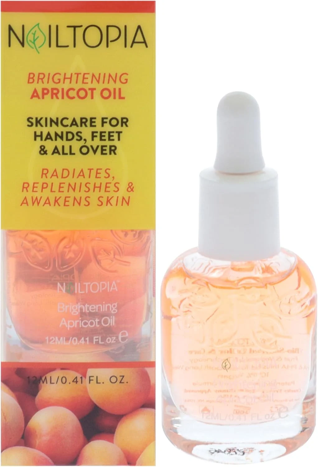 روغن زردآلوی طراوت بخش نیلتوپیا - احیا کننده و بیدار کننده پوست - حفظ نرمی و درخشندگی - وگان و بدون تست حیوانی - کمک به بهبود رنگ پوست - ایده آل برای ناخن ها، کوتیکول ها و پوست کدر - 12 میلی لیتر