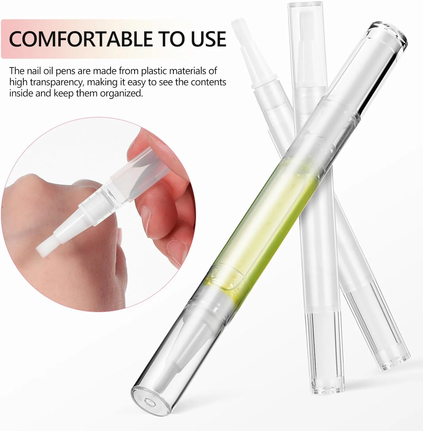 بیوتی پرتی ۴۰ عدد قلم روغن کوتیکول ۳ میلی لیتری با برچسب، قلم های پیچشی خالی قابل پر کردن مجدد، قلم های براق لب نمونه با نوک برس برای مسافرت بیوتی پرتی ۴۰ عدد قلم روغن کوتیکول ۳ میلی لیتری با برچسب، قلم های پیچشی خالی قابل پر کردن مجدد، قلم های براق لب نمونه با نوک برس برای مسافرت