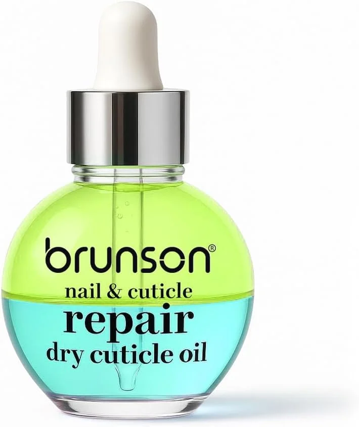روغن ترمیم ناخن و کوتیکول برونسون، 30 میلی لیتر – روغن کوتیکول آبرسان و مغذی دولایه با ویتامین E – روغن کوتیکول با کیفیت سالن برای ناخن های خشک و شکننده و رشد ناخن – جذب سریع و غیر چرب