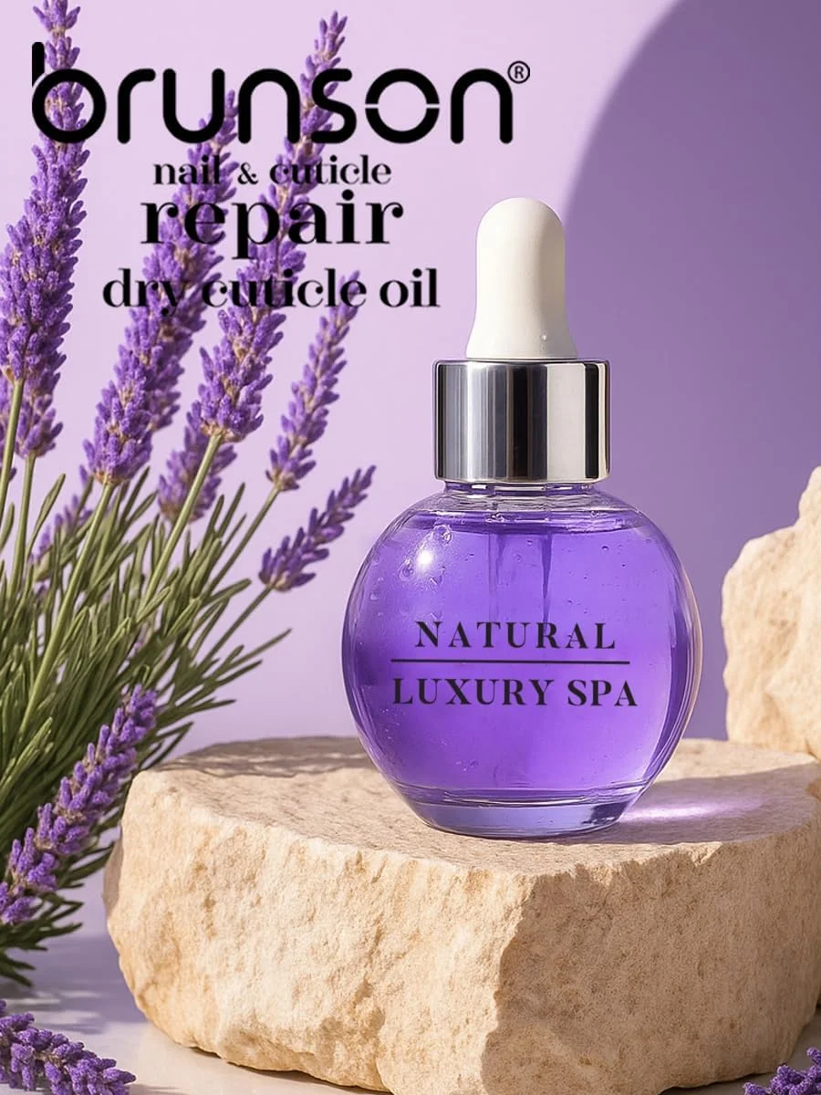 روغن ترمیم کننده ناخن و کوتیکول برونسون، 30 میلی لیتر – روغن کوتیکول آبرسان و مغذی دو لایه با ویتامین E – روغن کوتیکول با کیفیت سالن برای ناخن های خشک و شکننده و رشد ناخن – جذب سریع و غیر چرب