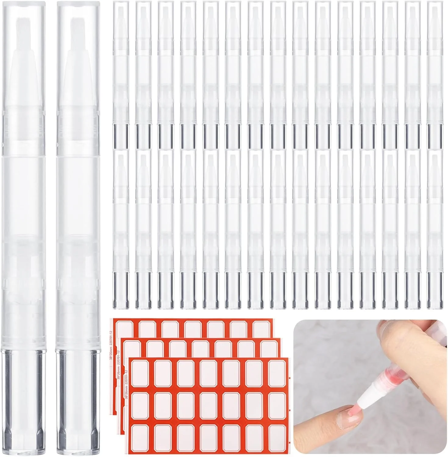 قلم روغن کوتیکول هماسیون با برچسب (50 عدد، 3 میلی لیتر)