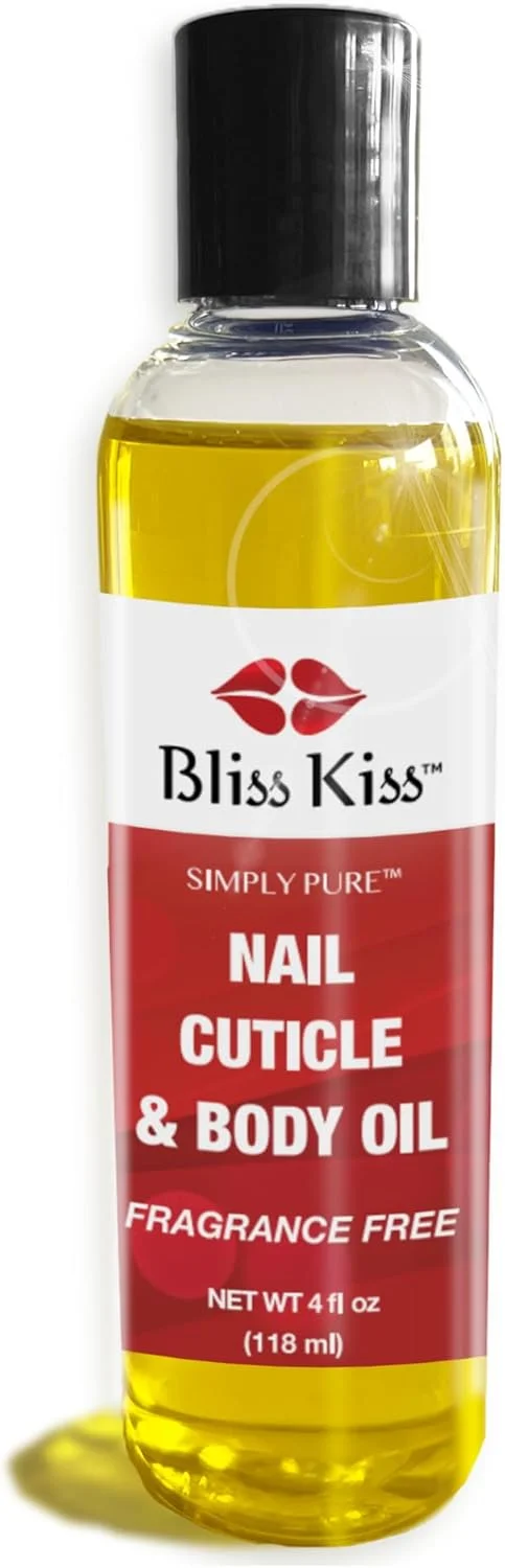 روغن کوتیکول و ناخن خالص Bliss Kiss Simply Pure - بطری 120 میلی لیتری - بدون عطر - بهترین قیمت