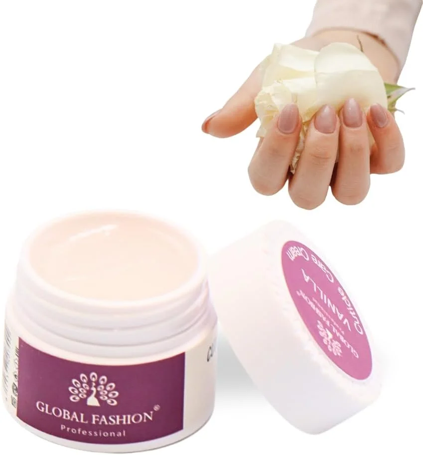 کرم کوتیکول مغذی حرفه ای گلوبال فشن با وانیل 5 - تقویت کننده ناخن های خشک و شکننده و نرم کننده کوتیکول ها - توسط | (وانیل 5 گرمی)
