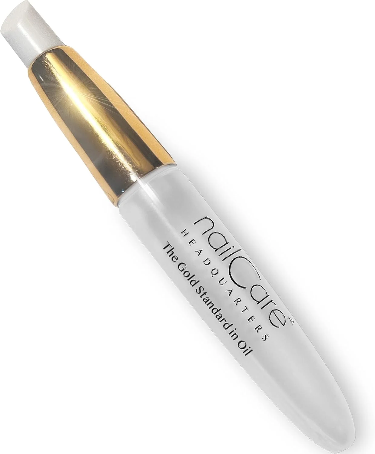 قلم کوتیکول خالی و قابل پر کردن، مناسب برای نگهداری روغن کوتیکول - تک درب طلایی
