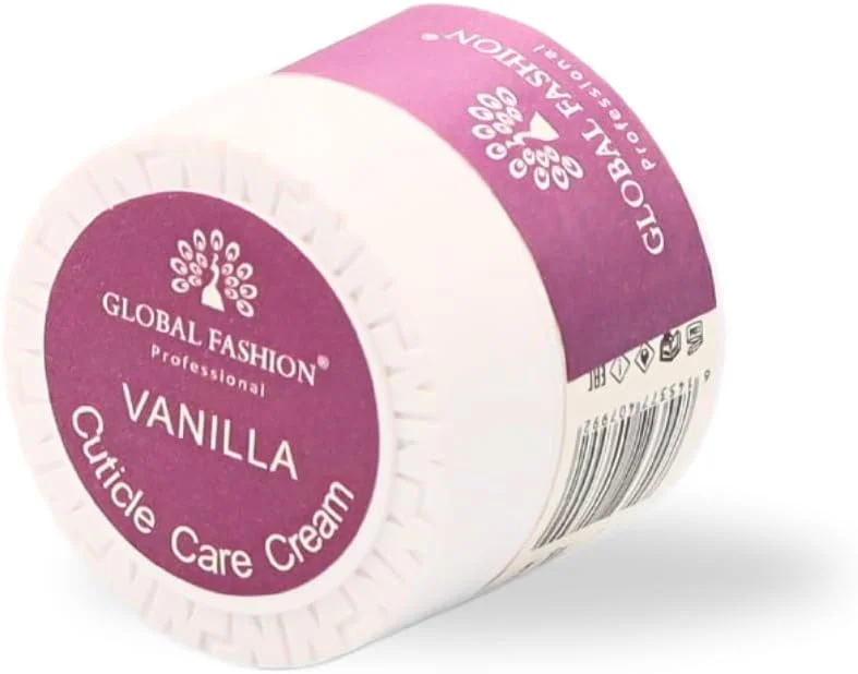 کرم کوتیکول مغذی حرفه ای گلوبال فشن با وانیل 5 - تقویت کننده ناخن های خشک و شکننده و نرم کننده کوتیکول ها - توسط | (وانیل 5 گرمی)