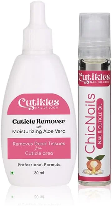 CutiCouple - بسته ترکیبی از از بین برنده پوست مرده اطراف ناخن و روغن کوتیکول. ایده آل برای مانیکور و پدیکور سریع در خانه. از بین برنده پوست مرده اطراف ناخن، پوست های مرده را از ناخن ها نرم و از بین می برد، روغن کوتیکول ناخن ها و پوست های اطراف آن را تغذیه می کند - 40 میلی لیتر