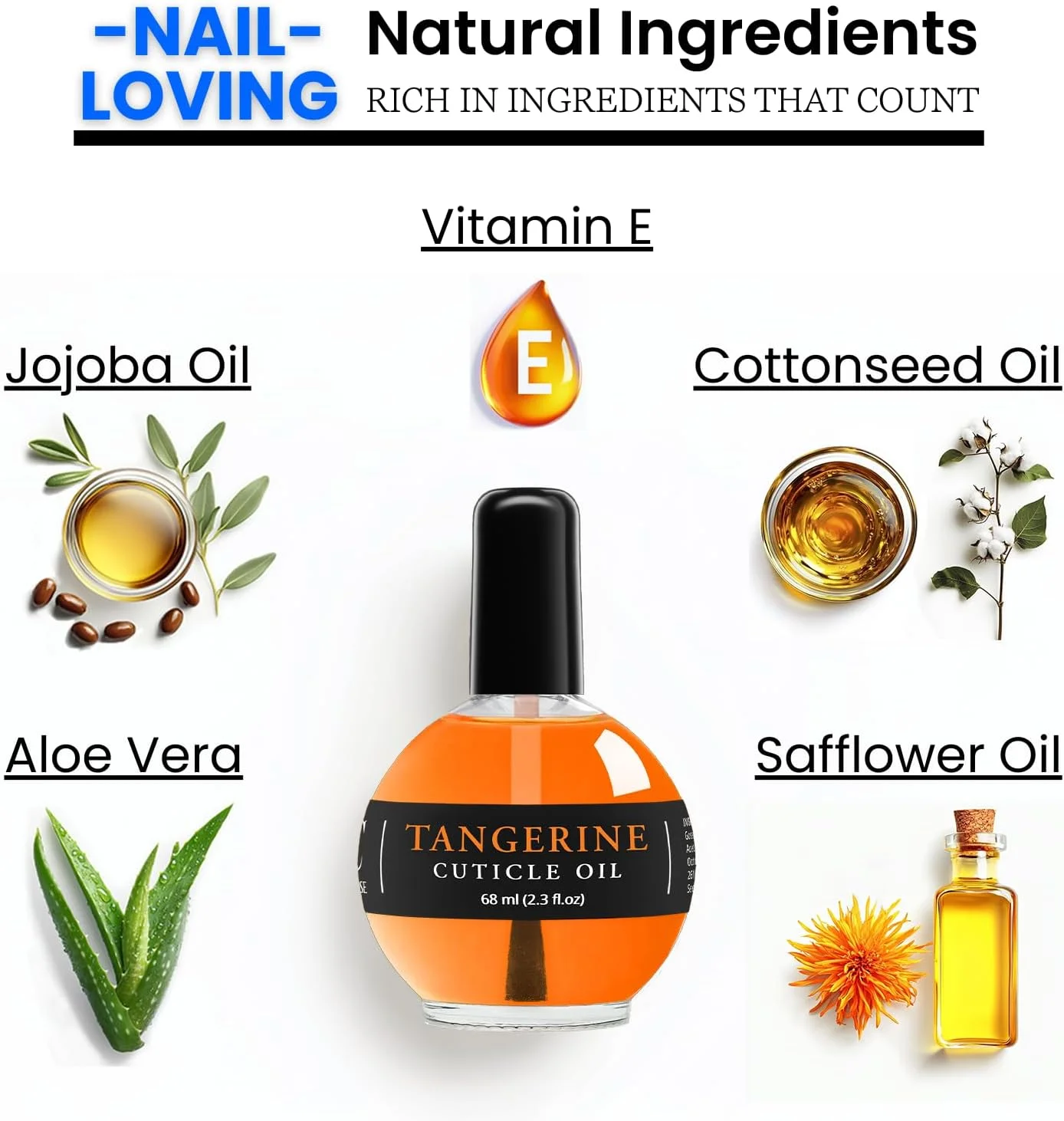 روغن مرطوب کننده کوتیکول و مراقبت از ناخن الی چیس 68 میلی لیتر - با رایحه نارنگی - غنی شده با روغن جوجوبا، آلوئه ورا، ویتامین E - آبرسانی، ترمیم، مرطوب کننده، تقویت کننده و رشد ناخن و کوتیکول روغن مرطوب کننده کوتیکول و مراقبت از ناخن الی چیس 68 میلی لیتر - با رایحه نارنگی - غنی شده با روغن جوجوبا، آلوئه ورا، ویتامین E - آبرسانی، ترمیم، مرطوب کننده، تقویت کننده و رشد ناخن و کوتیکول